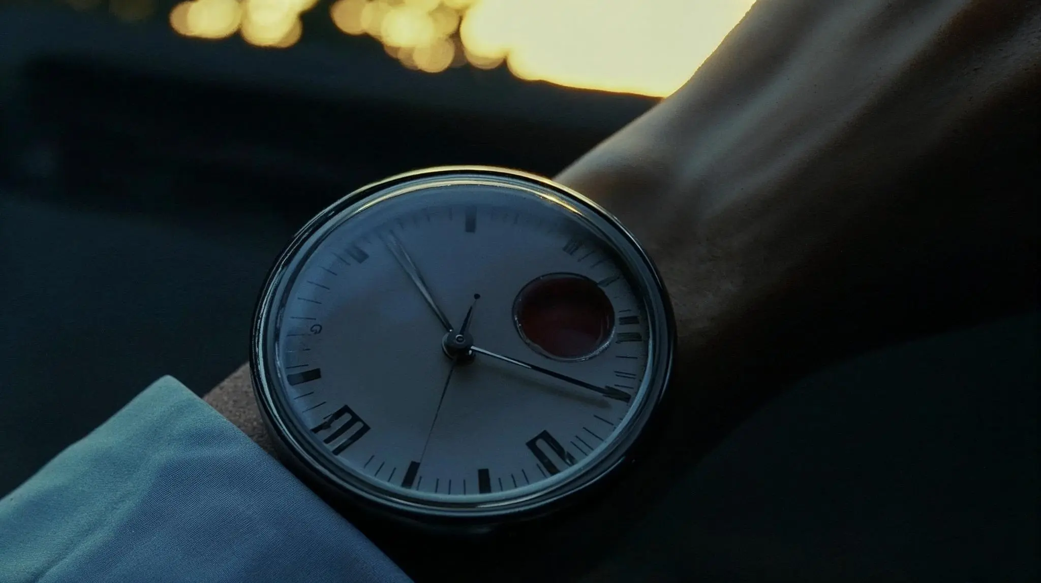 AI image to video example: Watch and glasses animation with camera movement